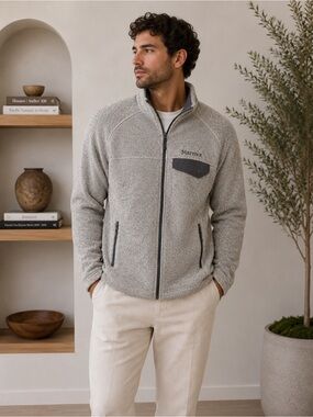 LIKE NEW Marmot Gray Full Zip Jacket